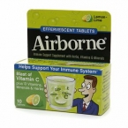 Airborne Effervescent Health Formula, Lemon-Lime 10 tablets Prices includes shipping Airborn...