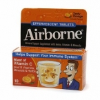 Airborne Effervescent Health Formula, Zesty Orange 10 tablets Price includes shipping Airborn...