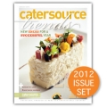 2012 issue set of Catersource magazine 2012...