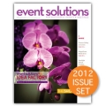 2012 issue set of Event Solutions magazine 2012...