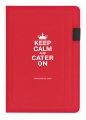 Keep Calm and Cater On Padfolio Keep...